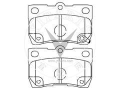 Brake Pad D2243